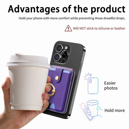 RFID Luxury Leather Magnetic Wallet Stand for Apple Phone 15