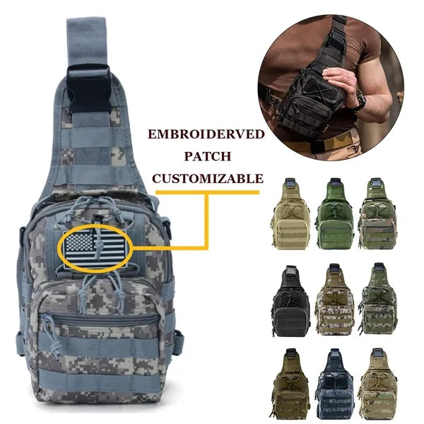 Waterproof Outdoor Military Tactical Sling Bag