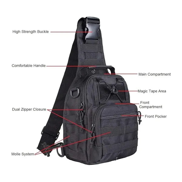 Waterproof Outdoor Military Tactical Sling Bag