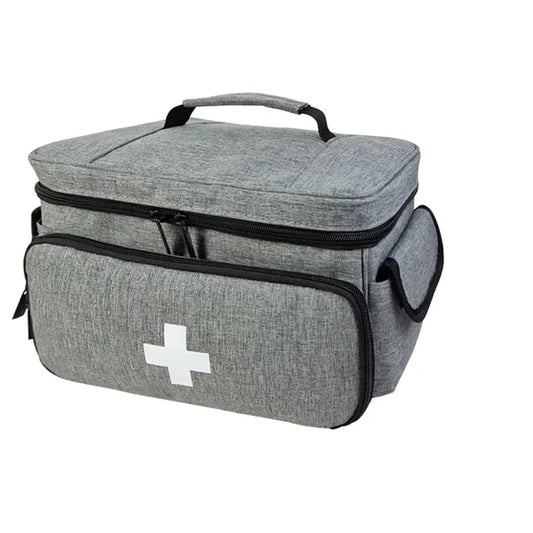 First Aid Bag Emergency Treatments Medicine Multi-Pocket