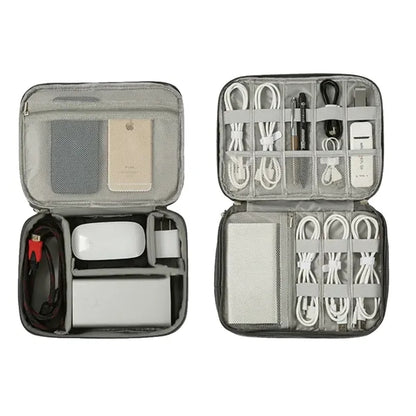 Waterproof Double Layer Electronics Organizer