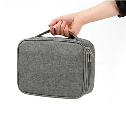 Waterproof Double Layer Electronics Organizer