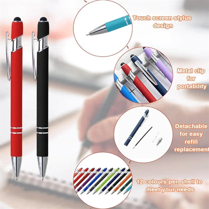 Retractable Ballpoint Stylus Pen