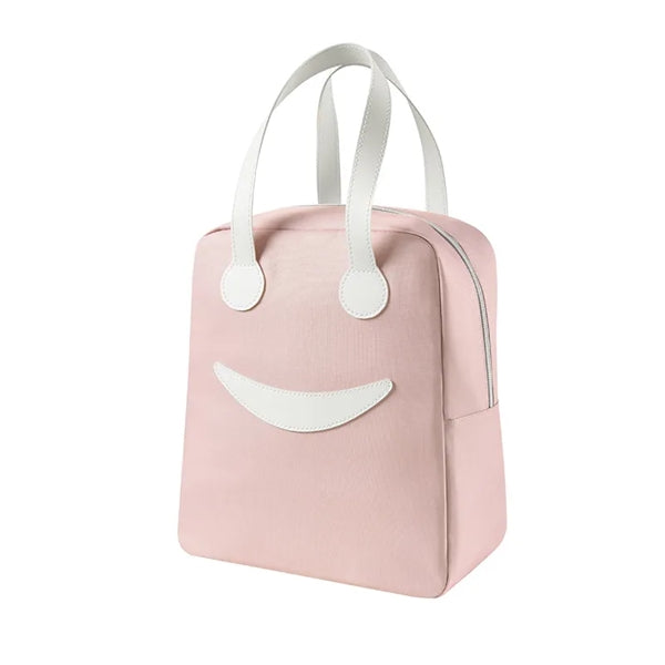 Mini Smile Lunch Cooler Shoulder Tote Bag
