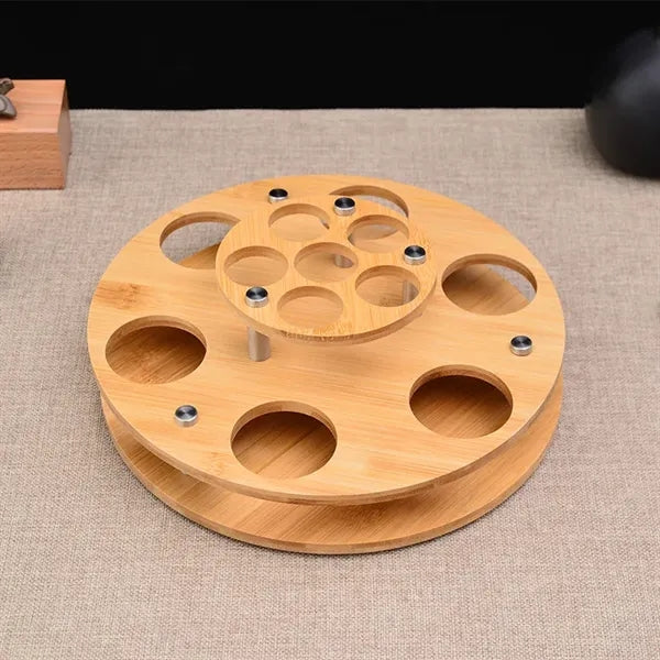 Bamboo Glasses Holder