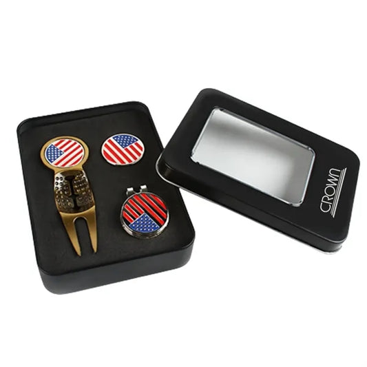 Metal Golf Divot Repair Tool Set