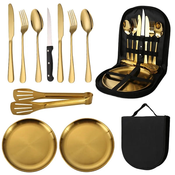 Stainless Steel Steak Knife Kit