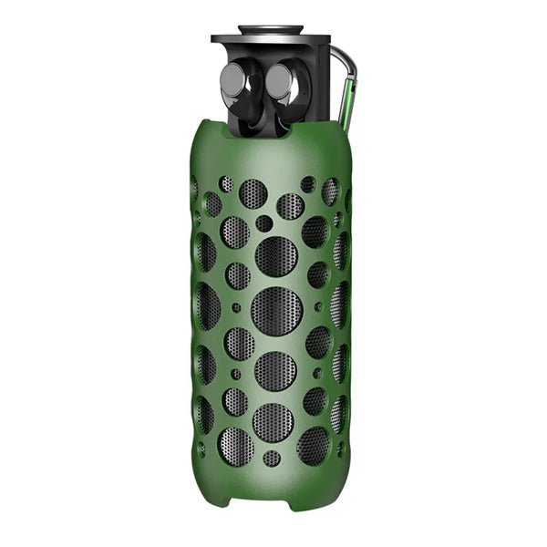 Portable Bluetooth Speakers with Wireless Earbuds