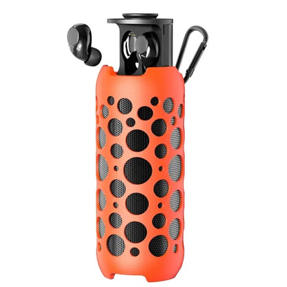 Portable Bluetooth Speakers with Wireless Earbuds