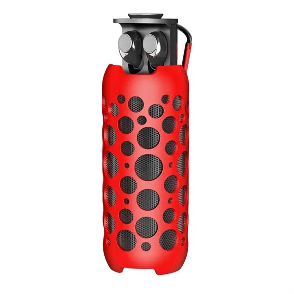 Portable Bluetooth Speakers with Wireless Earbuds