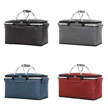 Foldable Large Insulated Picnic Basket