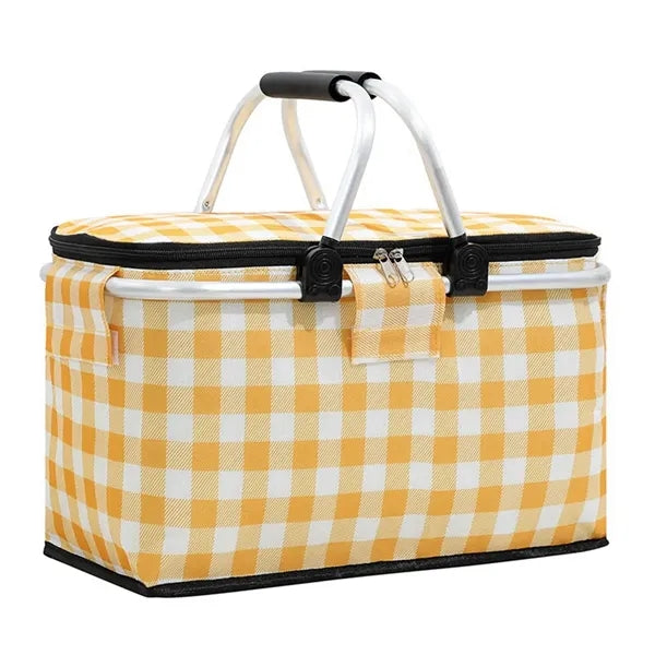Foldable Large Insulated Picnic Basket