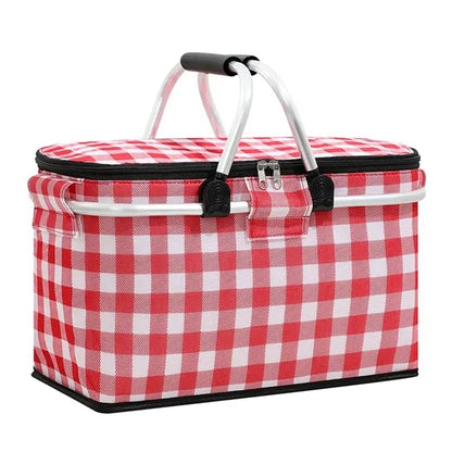 Foldable Large Insulated Picnic Basket