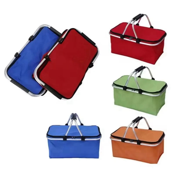 Foldable Large Insulated Picnic Basket