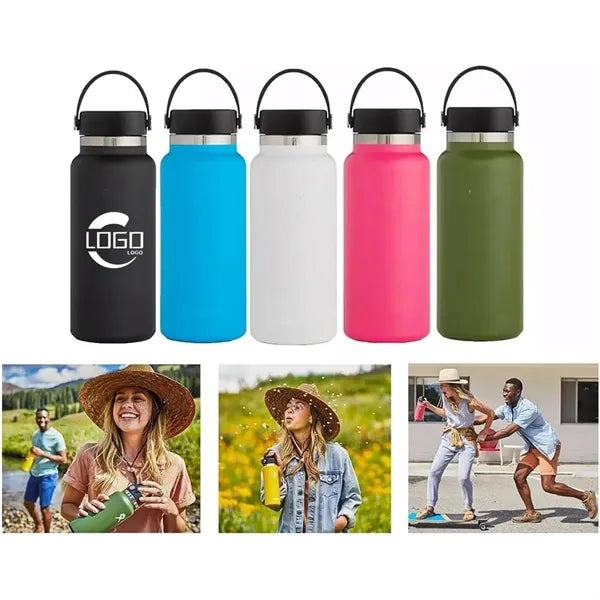 32 Oz Wide Mouth Bottle with Flex Cap