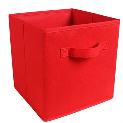 Collapsible Storage Cubes Organizer with Handles