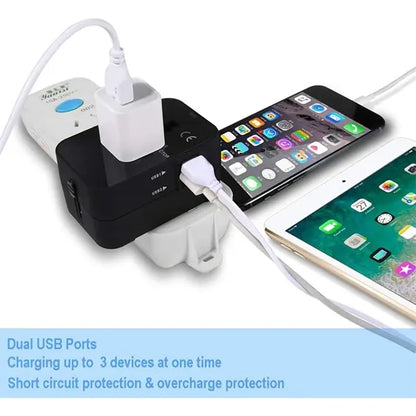International Travel Power Plug Adapter