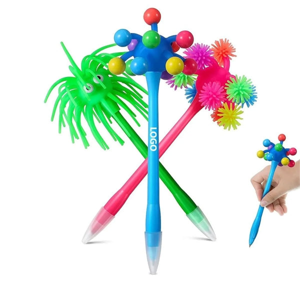 Fun Stress Ball Cartoon Ballpoint Pen