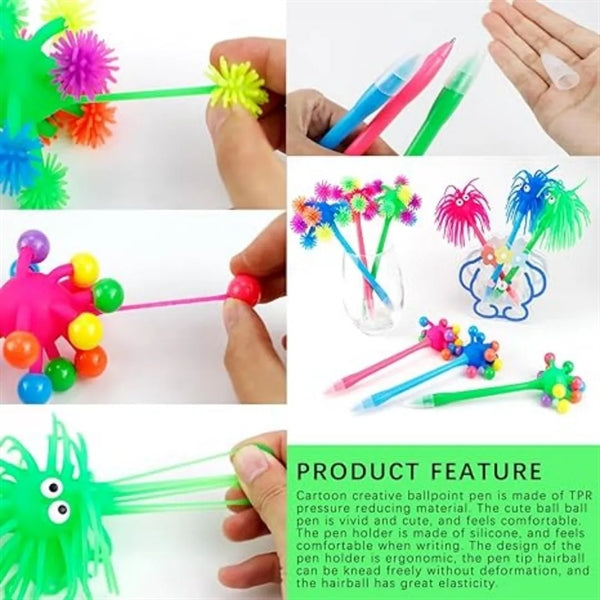 Fun Stress Ball Cartoon Ballpoint Pen