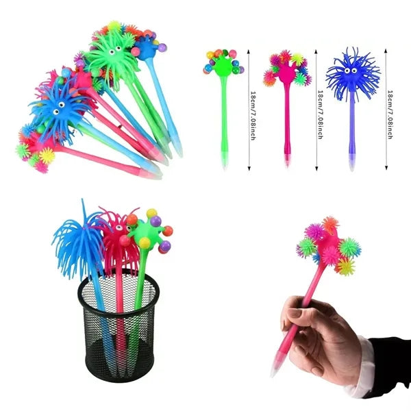 Fun Stress Ball Cartoon Ballpoint Pen