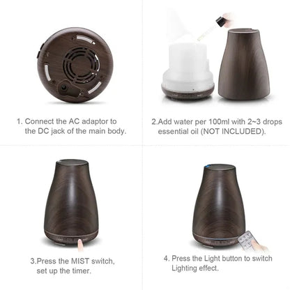 Diffusers for Essential Oils Aromatherapy