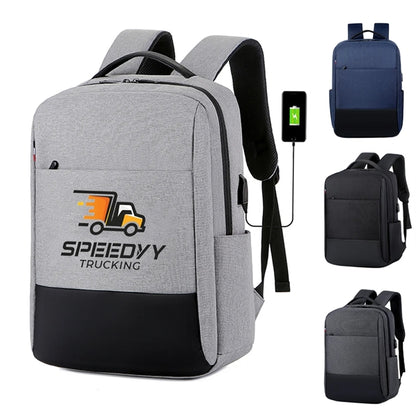 Travel Laptop Backpack with USB Charging Port