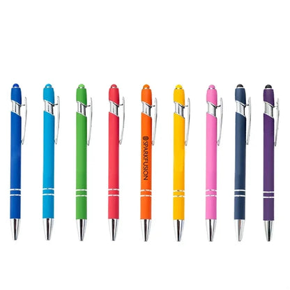 Rubberized Soft Touch Ballpoint Pen