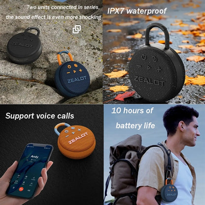 Portable Waterproof Wireless Bluetooth Speaker