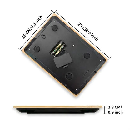 Lasered Eco-freindly Natural Bamboo Electronic Scale