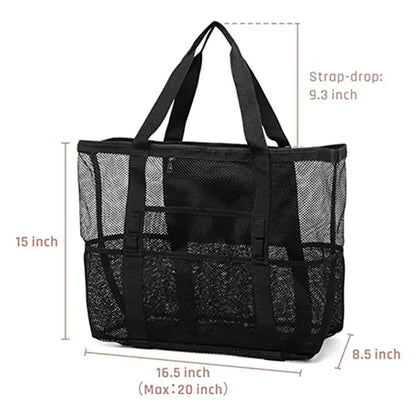 Large Mesh Beach Bag