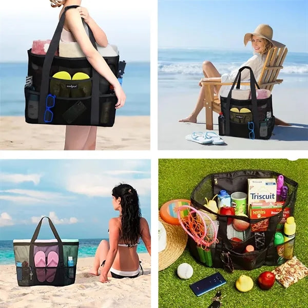 Large Mesh Beach Bag