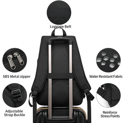 Travel Laptop Business Slim Durable Backpack