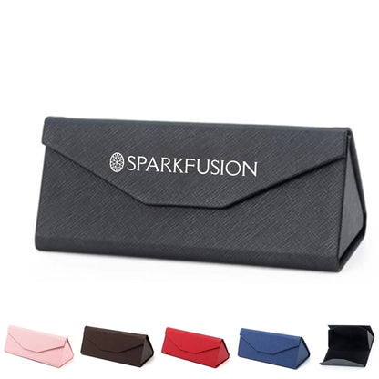 PU Magnetic Folding Hard Case for Sunglasses