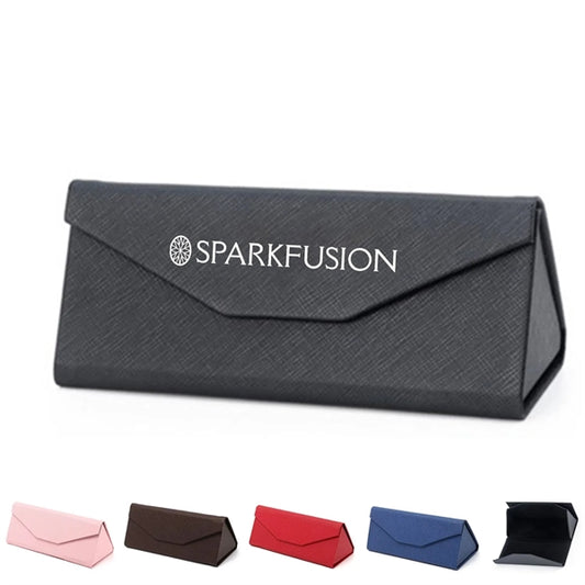 PU Magnetic Folding Hard Case for Sunglasses