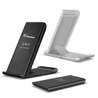 Foldable 15W Fast Wireless Charging Stand
