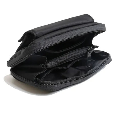 Soft Nylon Cross Coin Wallet
