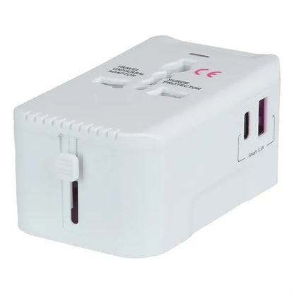 Universal Adapter w/ USB-A & USB-C Ports