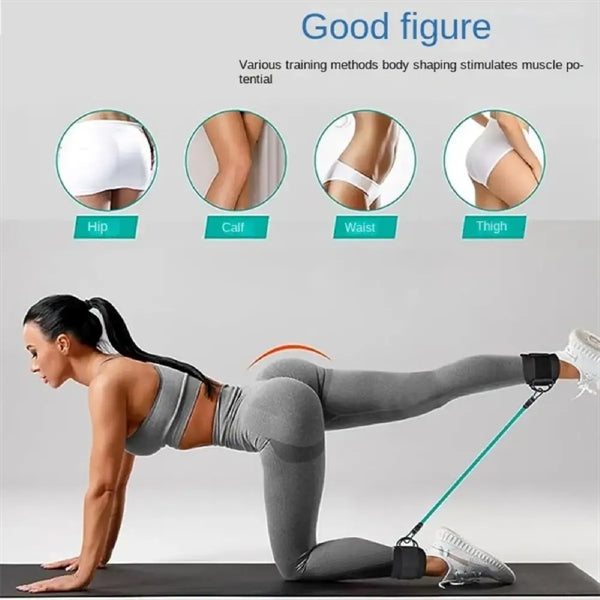 Ankle Resistance Bands with Cuffs