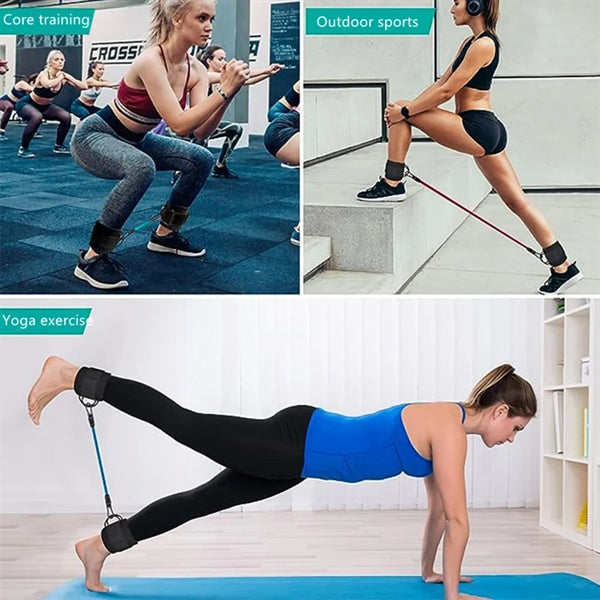 Ankle Resistance Bands with Cuffs
