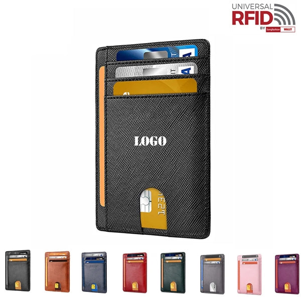 RFID Slim Minimalist Front Pocket Wallet