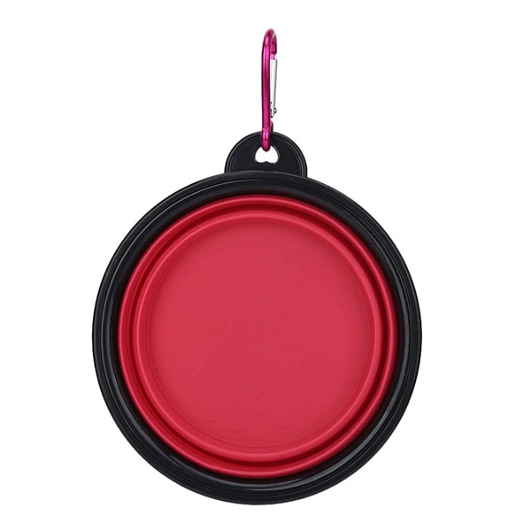 Collapsible Pet  Bowls with Carabiners