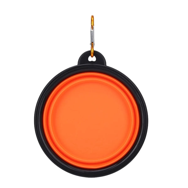 Collapsible Pet  Bowls with Carabiners