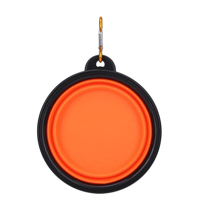 Collapsible Pet  Bowls with Carabiners