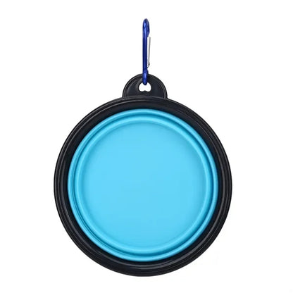 Collapsible Pet  Bowls with Carabiners