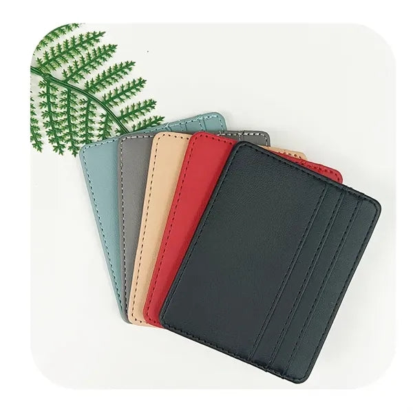 Slim Minimalist Front Pocket Leather Wallets