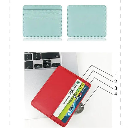Slim Minimalist Front Pocket Leather Wallets