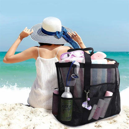 Foldable Mesh Beach Bag