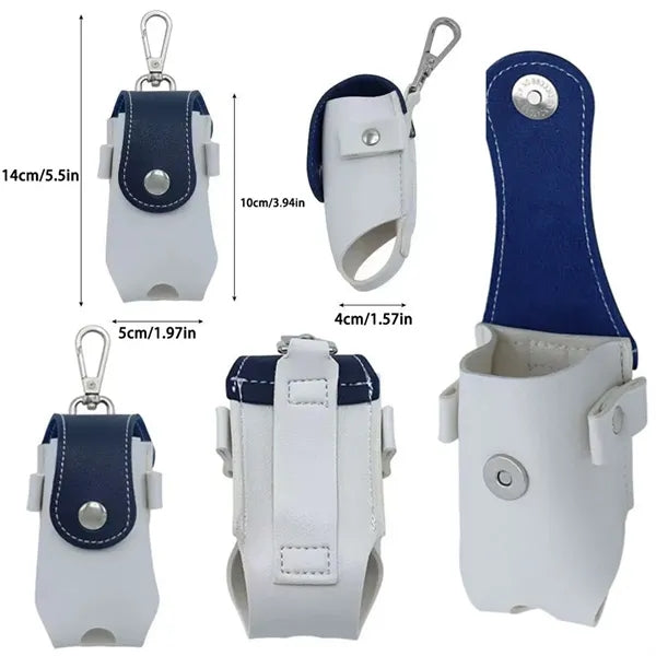 Custom Portable Ultra Light PU Golf Pouch Bag