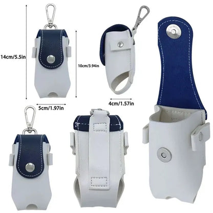 Custom Portable Ultra Light PU Golf Pouch Bag