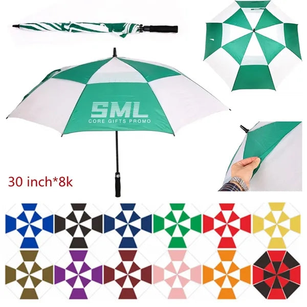 30 inches Custom Portable Golf Umbrella